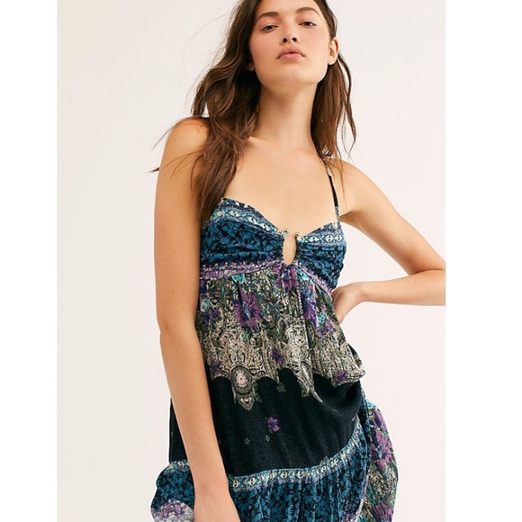 Free People Give A Little Floral Maxi Tiered Dress - Picture 5 of 16